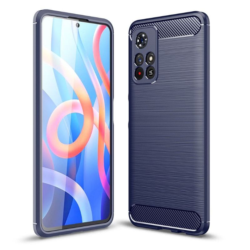 Kryty Na Mobil Na Poco M4 Pro 5G Flexibilní Štětcový Efekt
