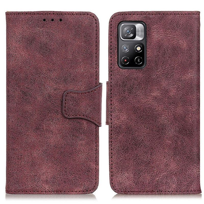 Pouzdra Na Poco M4 Pro 5G Edouard Faux Leather Vintage