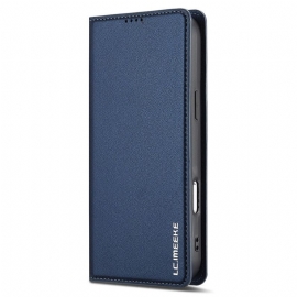 Kožené Pouzdro Folio iPhone 17 Pro Klasický Lc.imeeke