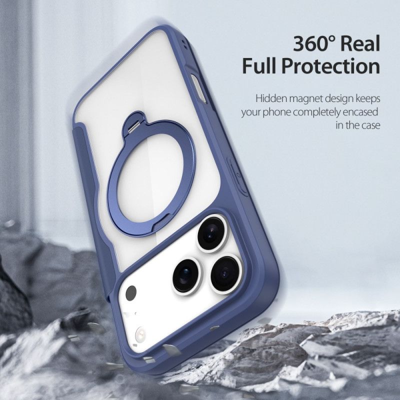 Kožené Pouzdro Folio iPhone 17 Pro Skin X Pro Series Se Stojánkem Dux Ducis