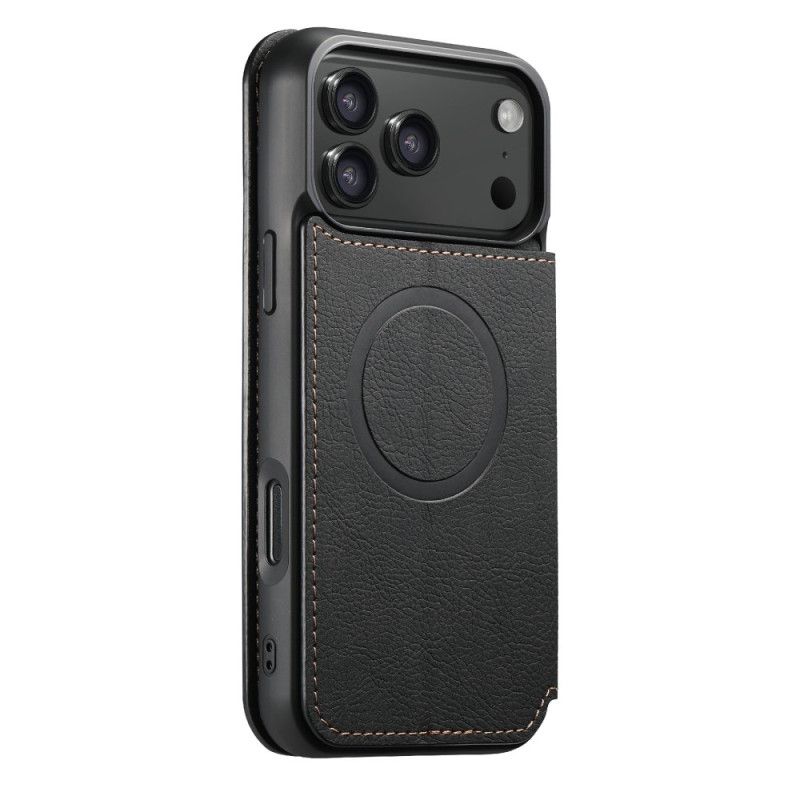 Kožené Pouzdro Folio Na iPhone 17 Pro Kompatibilní S Magsafe Vintage Design