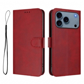 Kožený Kryt iPhone 17 Pro Ochrana Rfid