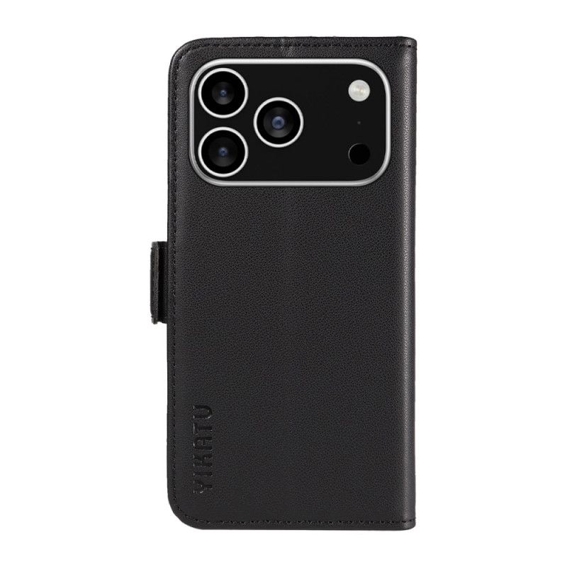 Kožený Kryt iPhone 17 Pro Yikatu