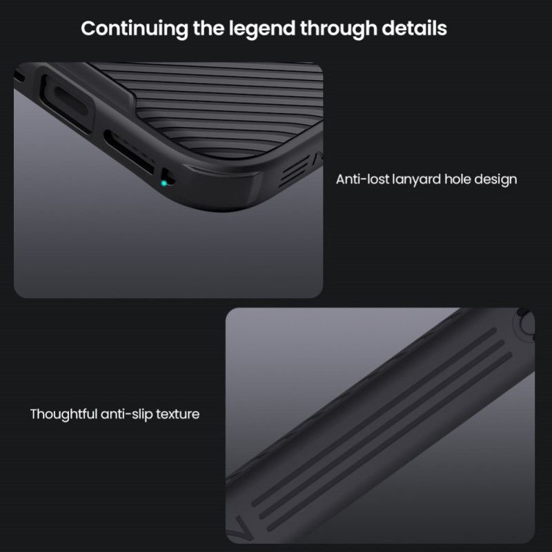 Kryt iPhone 17 Pro Kryty Na Mobil Kryt Kamery Magsafe A Posuvný Kryt Nillkin