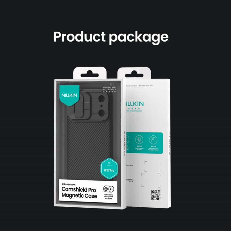 Kryt iPhone 17 Pro Kryty Na Mobil Kryt Kamery Magsafe A Posuvný Kryt Nillkin