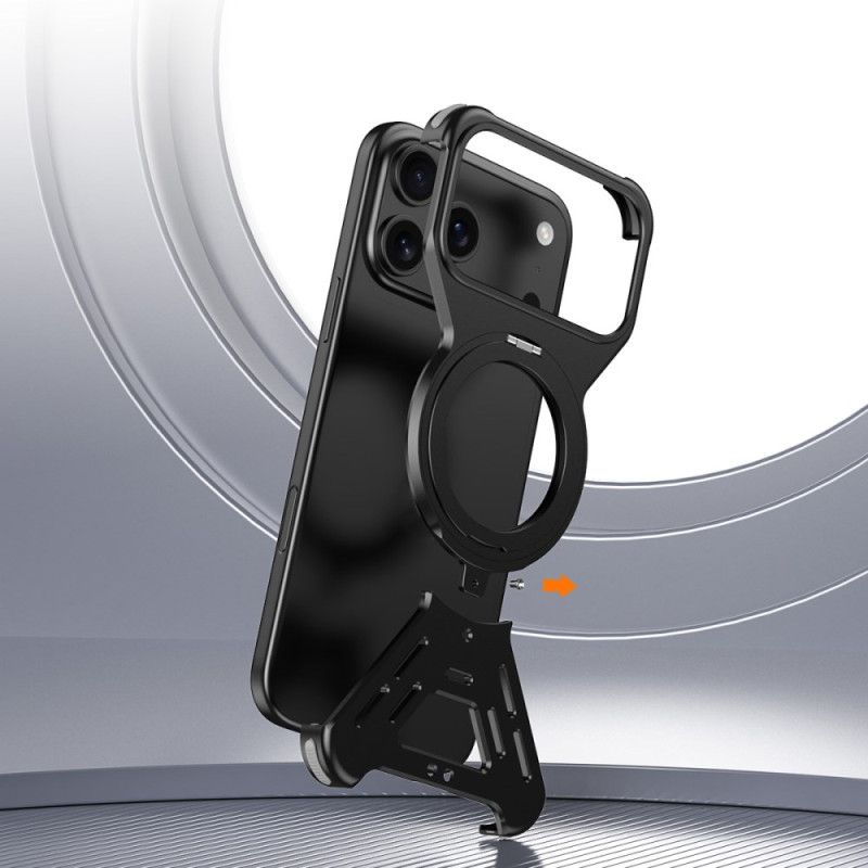 Kryt iPhone 17 Pro Kryty Na Mobil Nárazník Magsafe S Otočným Stojanem