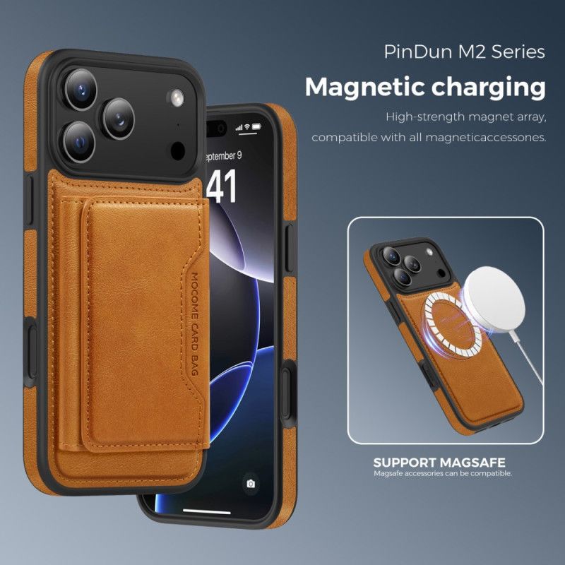 Kryt iPhone 17 Pro Magsafe Premium S Odnímatelnou Kartou Držák