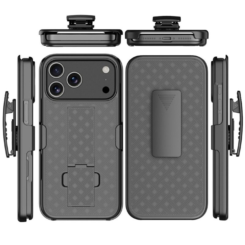 Kryt iPhone 17 Pro Posuvné Se Stojanem A Klipem