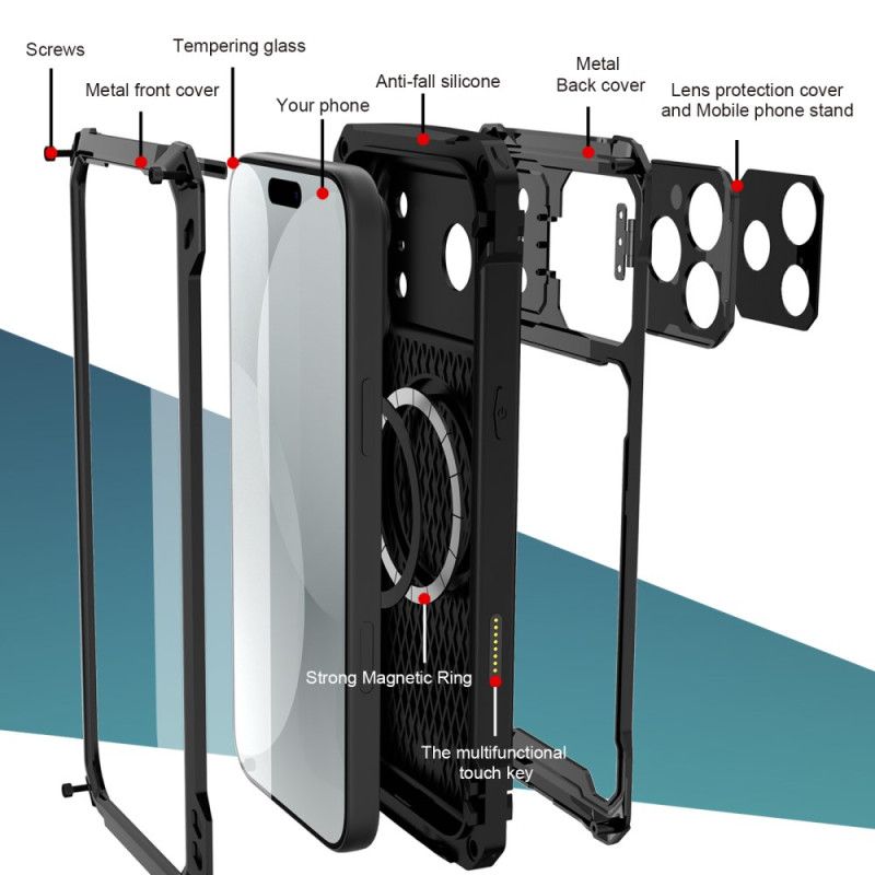 Kryt iPhone 17 Pro Prémiová Ochrana Magsafe