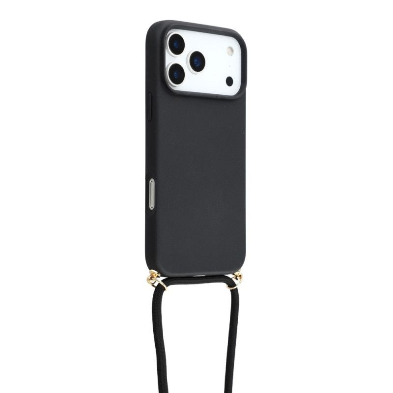 Kryt iPhone 17 Pro Silikonová Šňůrka