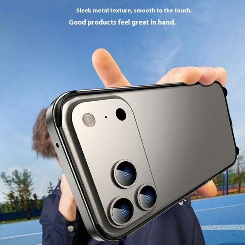 Kryt Na iPhone 17 Pro Kovový Nárazník