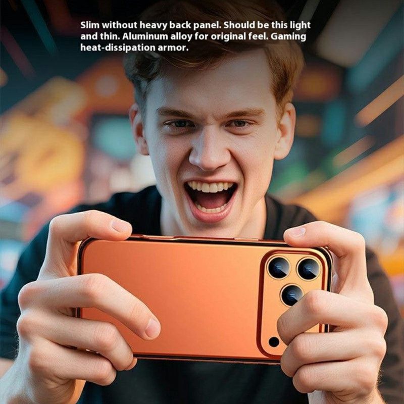 Kryt Na iPhone 17 Pro Kovový Nárazník