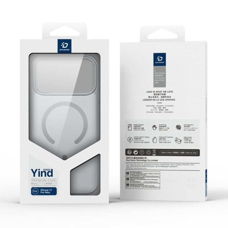 Kryt Na iPhone 17 Pro Magsafe Yind Series Dux Ducis