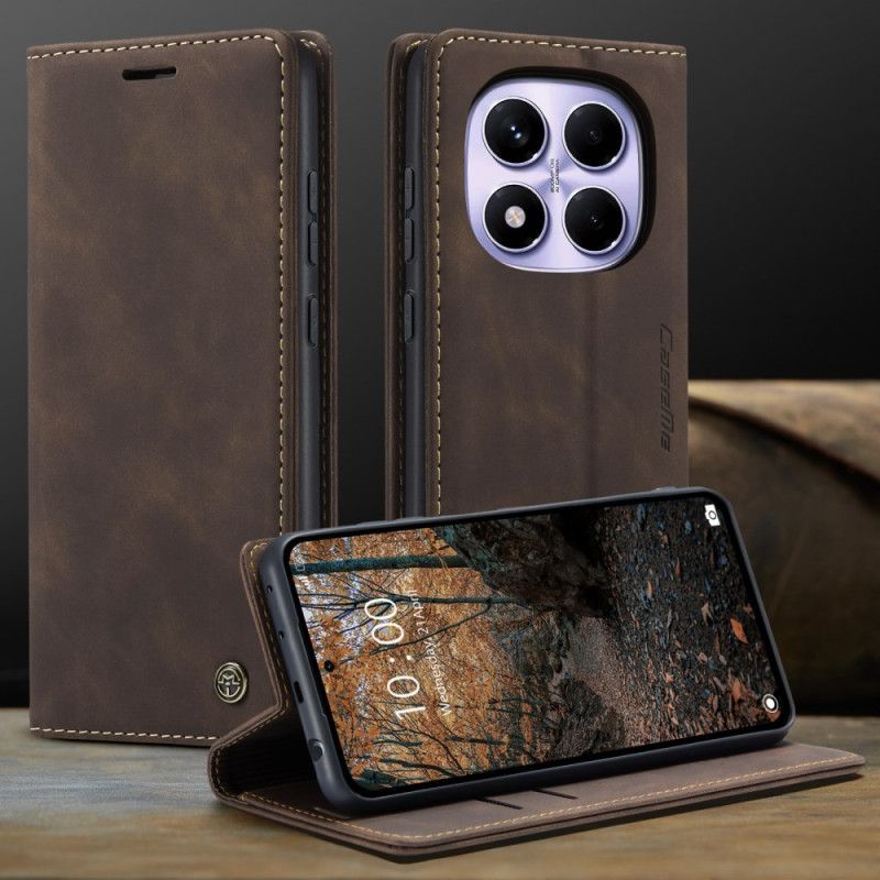 Kožené Pouzdro Folio Na Xiaomi Redmi Note 14 Pro 4g Caseme