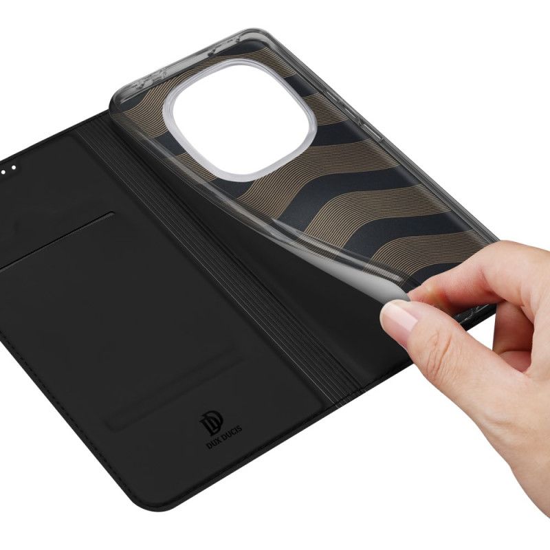 Kožené Pouzdro Folio Na Xiaomi Redmi Note 14 Pro 4g Série Skin Pro Dux Ducis