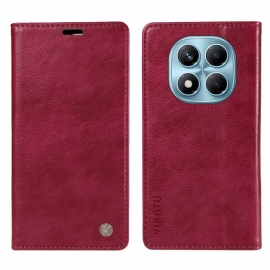 Kožené Pouzdro Folio Na Xiaomi Redmi Note 14 Pro 4g Vintage Yikatu