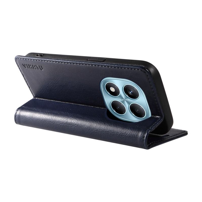 Kožené Pouzdro Folio Na Xiaomi Redmi Note 14 Pro 4g Vintage Yikatu