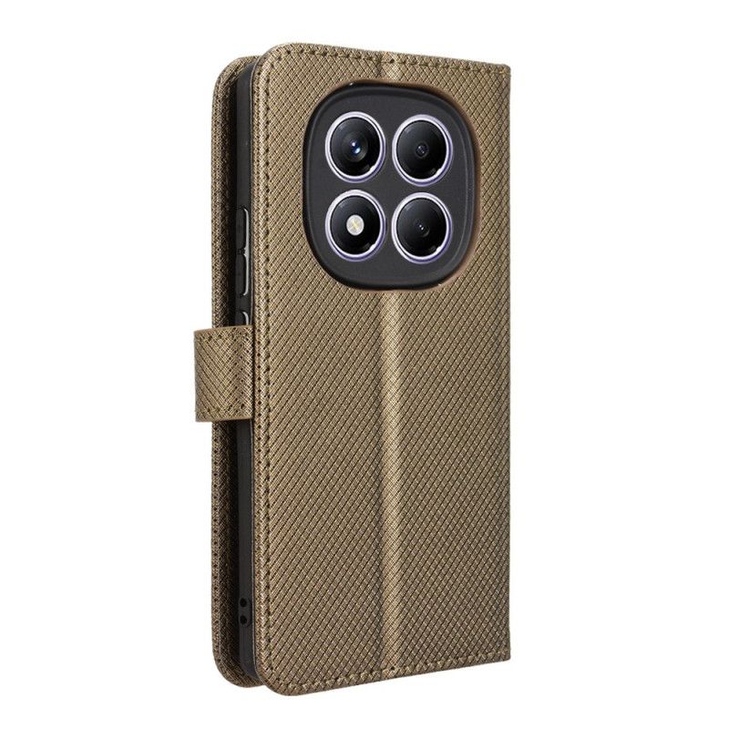 Kožený Kryt Na Xiaomi Redmi Note 14 Pro 4g Diamantová Textura