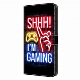 Kožený Kryt Na Xiaomi Redmi Note 14 Pro 4g Neonový Vzor