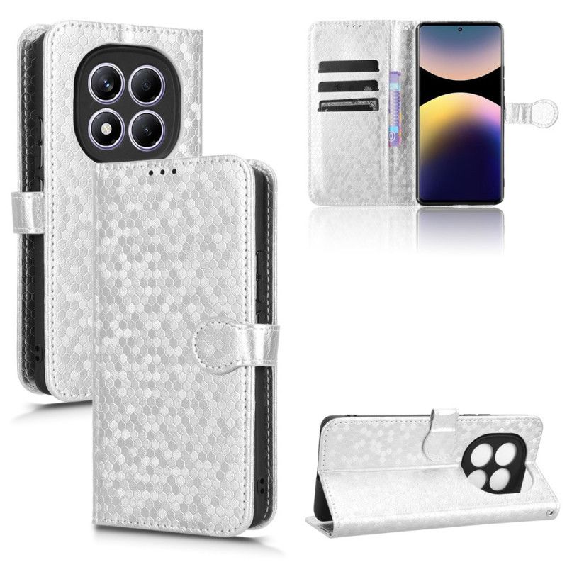 Kožený Kryt Xiaomi Redmi Note 14 Pro 4g Lesklá Závaží