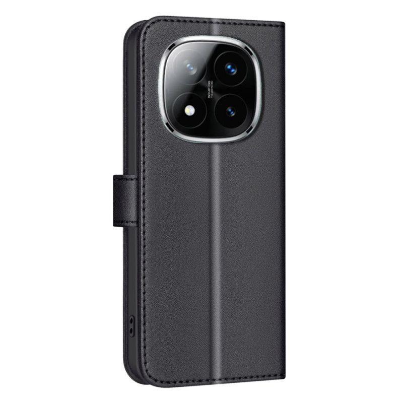 Kožený Kryt Xiaomi Redmi Note 14 Pro 4g Prémiové Prošívání