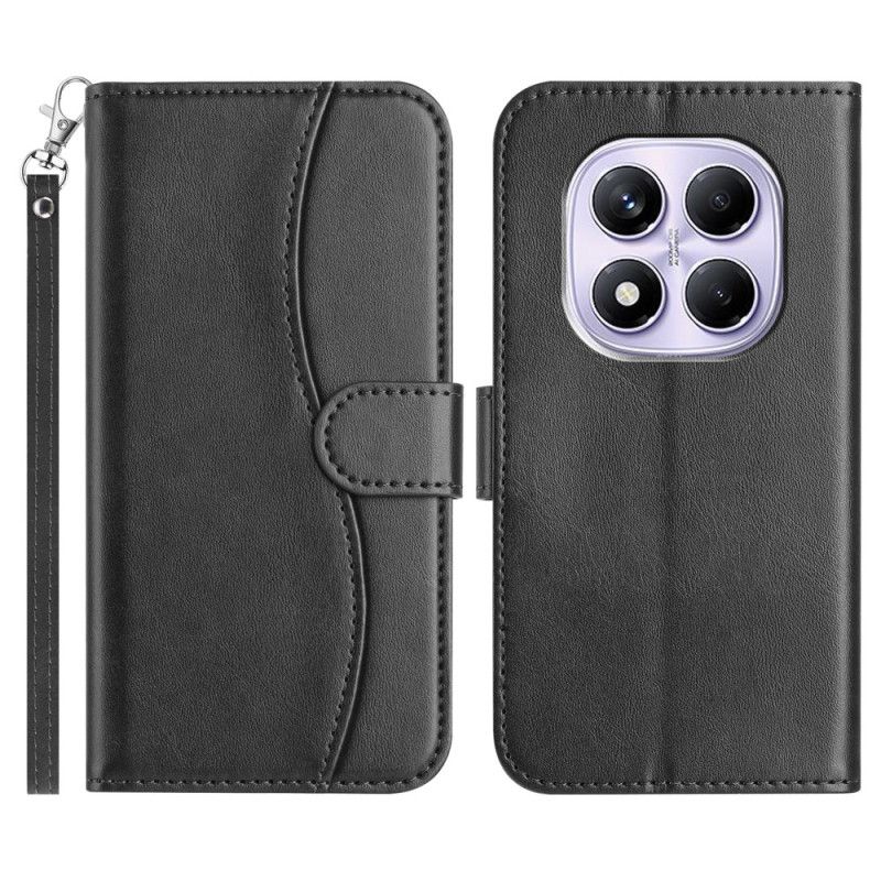 Kožený Kryt Xiaomi Redmi Note 14 Pro 4g S Design S Popruhem