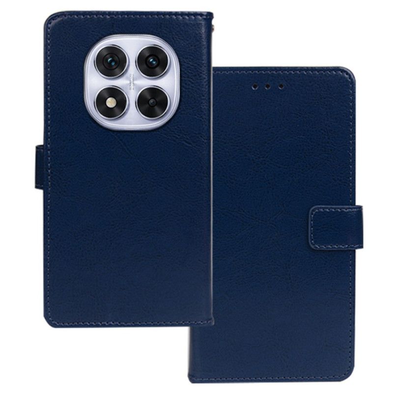 Kožený Kryt Xiaomi Redmi Note 14 Pro 4g Umělá Kůže Idewei