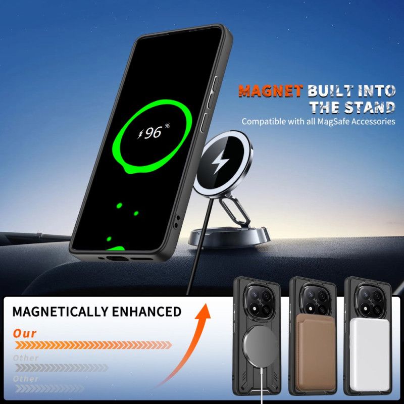 Kryt Na Xiaomi Redmi Note 14 Pro 4g Kompatibilní S Magsafe A Otočným Stojánkem