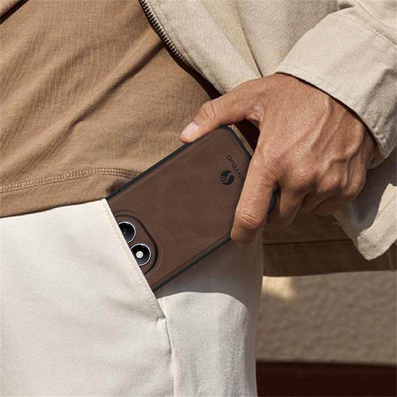 Kryt Xiaomi Redmi Note 14 Pro 4g Kožený Efekt Annyojo