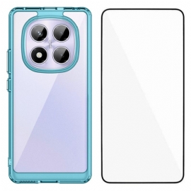 Kryt Xiaomi Redmi Note 14 Pro 4g Kryty Na Mobil Hybridní S Tvrzeným Sklem A Ochrannou Fólií Na Displej