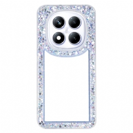 Kryt Xiaomi Redmi Note 14 Pro 4g Kryty Na Mobil Průhledné S Třpytivými Okraji