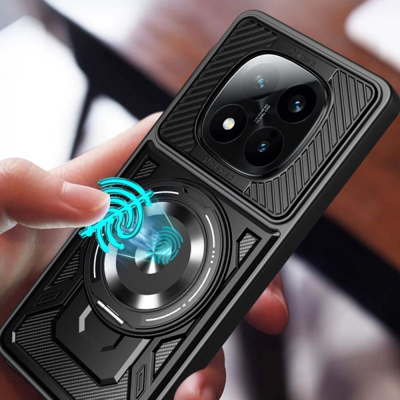 Kryt Xiaomi Redmi Note 14 Pro 4g Magnetické S Otočným Stojánkem O