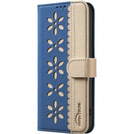 Peněženková Pouzdra Xiaomi Redmi Note 14 Pro 4g Dvoubarevný Binfen Color