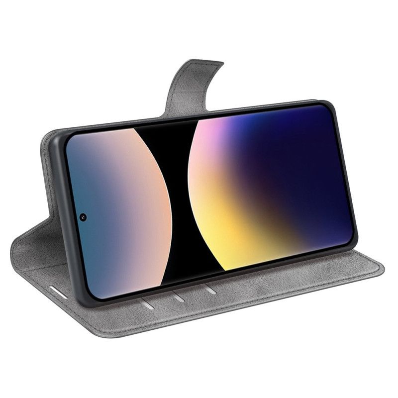 Peněženková Pouzdra Xiaomi Redmi Note 14 Pro 4g Kožený Styl