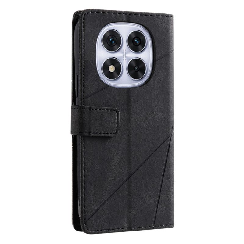 Peněženková Pouzdra Xiaomi Redmi Note 14 Pro 4g Kryty Na Mobil Dvoubarevné S Pruhy