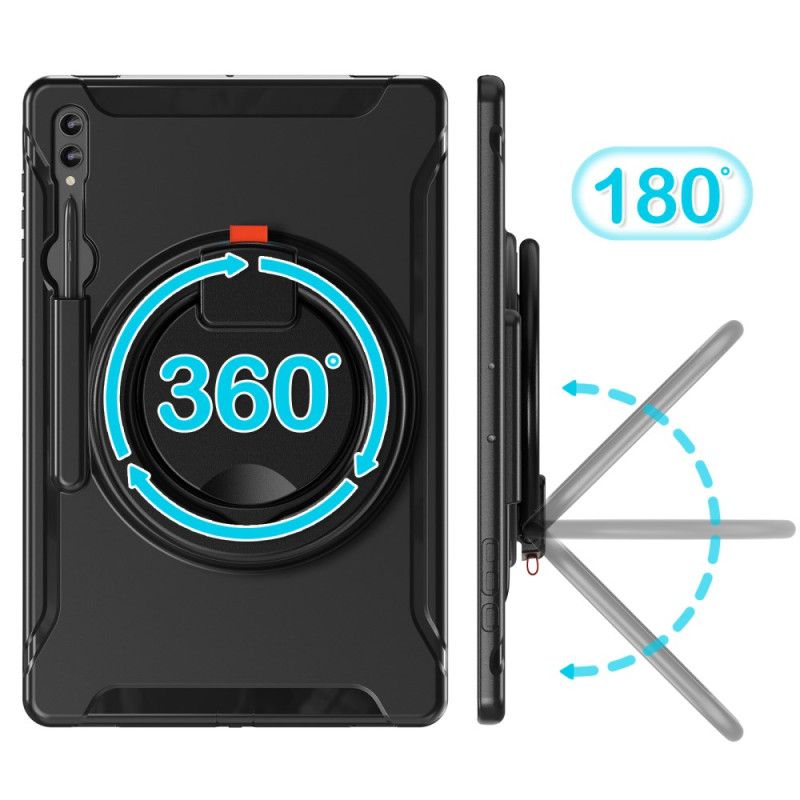 Kryt Samsung Galaxy Tab S10 Ultra Kryty Na Mobil Otočný Kroužkový Stojan