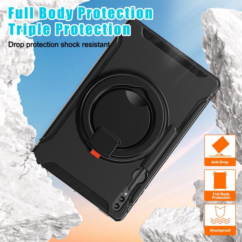 Kryt Samsung Galaxy Tab S10 Ultra Kryty Na Mobil Otočný Kroužkový Stojan