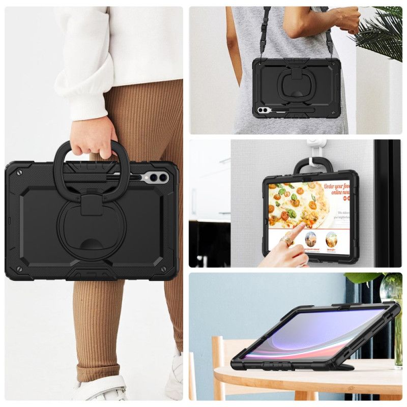 Kryt Samsung Galaxy Tab S10 Ultra Prémiová Ochrana S Ramenním Popruhem