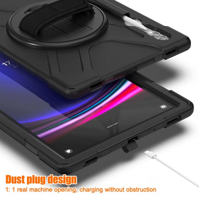 Kryt Samsung Galaxy Tab S10 Ultra Trojitá Ochrana Popruh A Stojánek