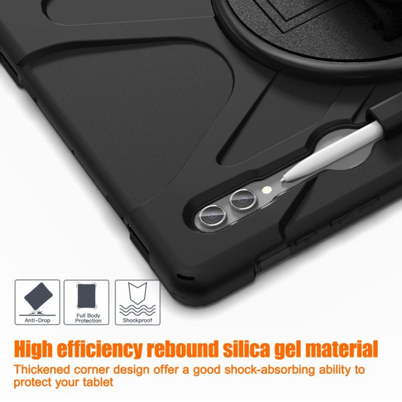 Kryt Samsung Galaxy Tab S10 Ultra Trojitá Ochrana Popruh A Stojánek