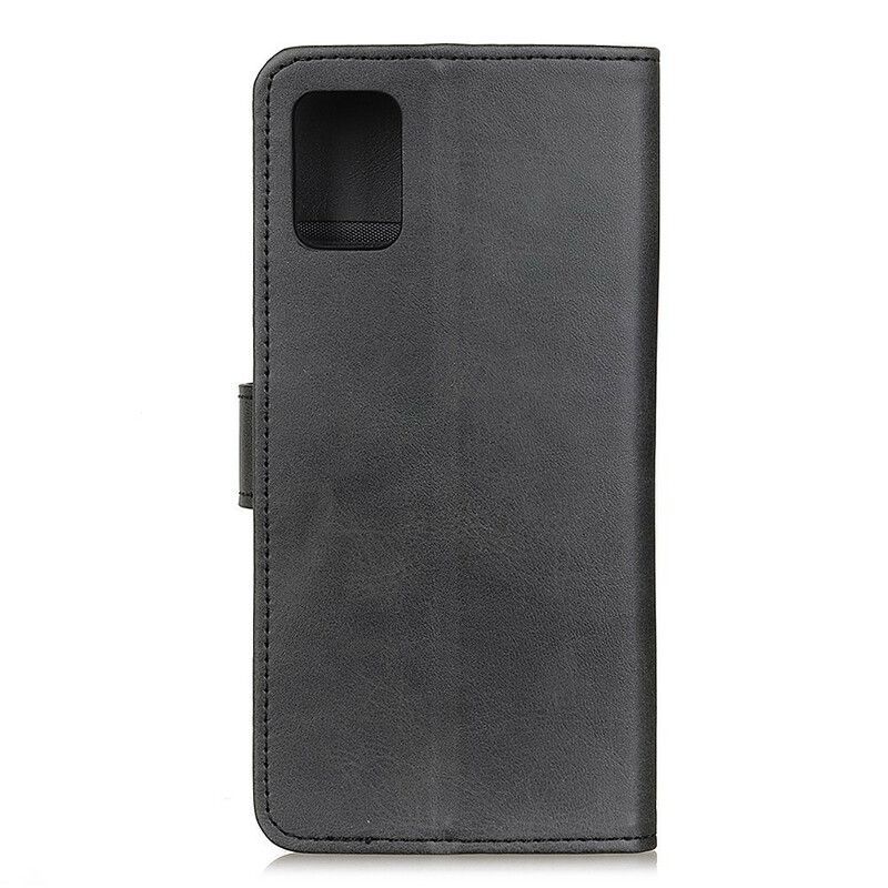 Flipové Pouzdro Na Samsung Galaxy A52 4G / A52 5G / A52s 5G Efekt Retro Matné Kůže