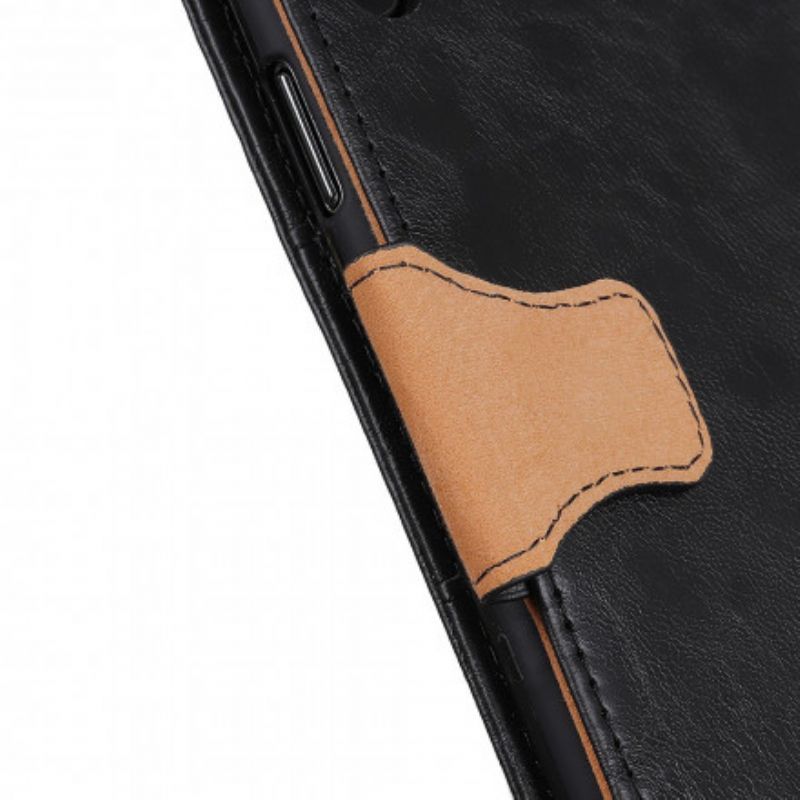 Flipové Pouzdro Na Samsung Galaxy A52 4G / A52 5G / A52s 5G Kožené Pouzdro Oboustranná Magnetická Klapka