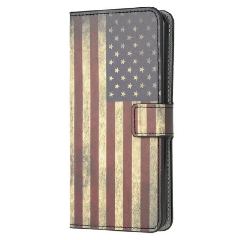 Flipové Pouzdro Na Samsung Galaxy A52 4G / A52 5G / A52s 5G Vlajka Usa