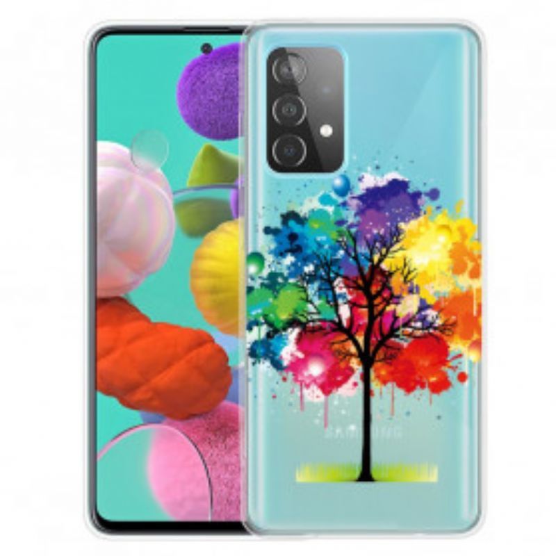 Kryt Na Samsung Galaxy A52 4G / A52 5G / A52s 5G Akvarel Strom