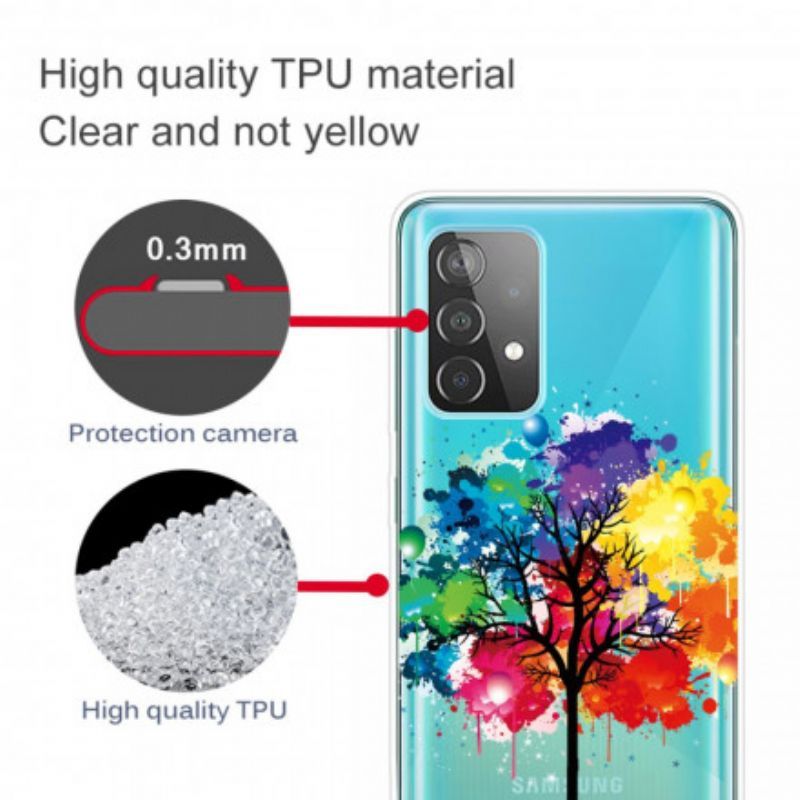 Kryt Na Samsung Galaxy A52 4G / A52 5G / A52s 5G Akvarel Strom