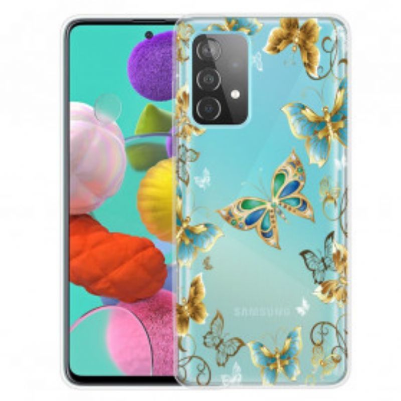Kryt Na Samsung Galaxy A52 4G / A52 5G / A52s 5G Design Motýli