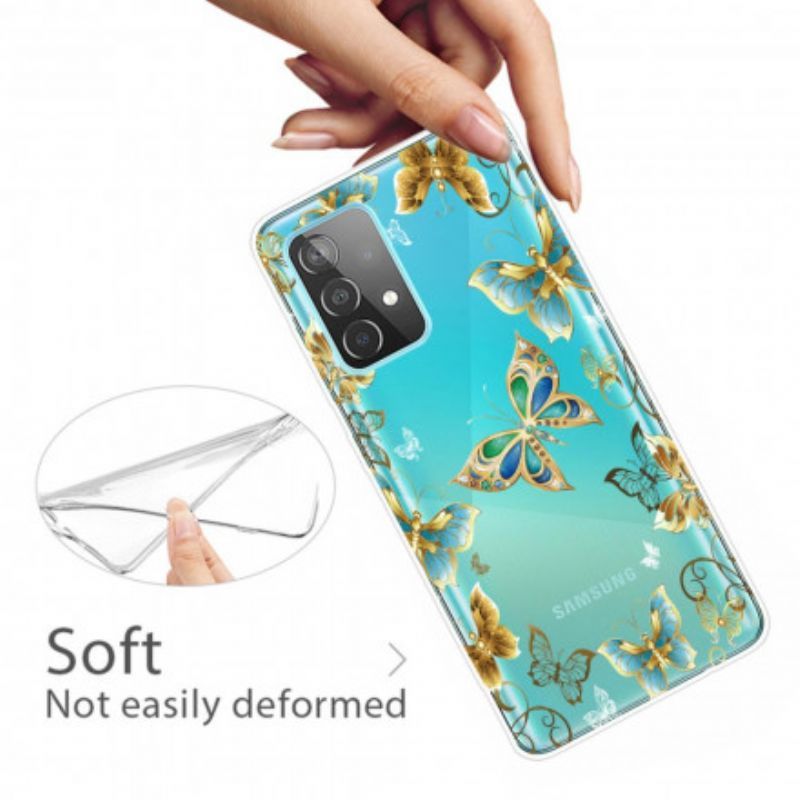 Kryt Na Samsung Galaxy A52 4G / A52 5G / A52s 5G Design Motýli