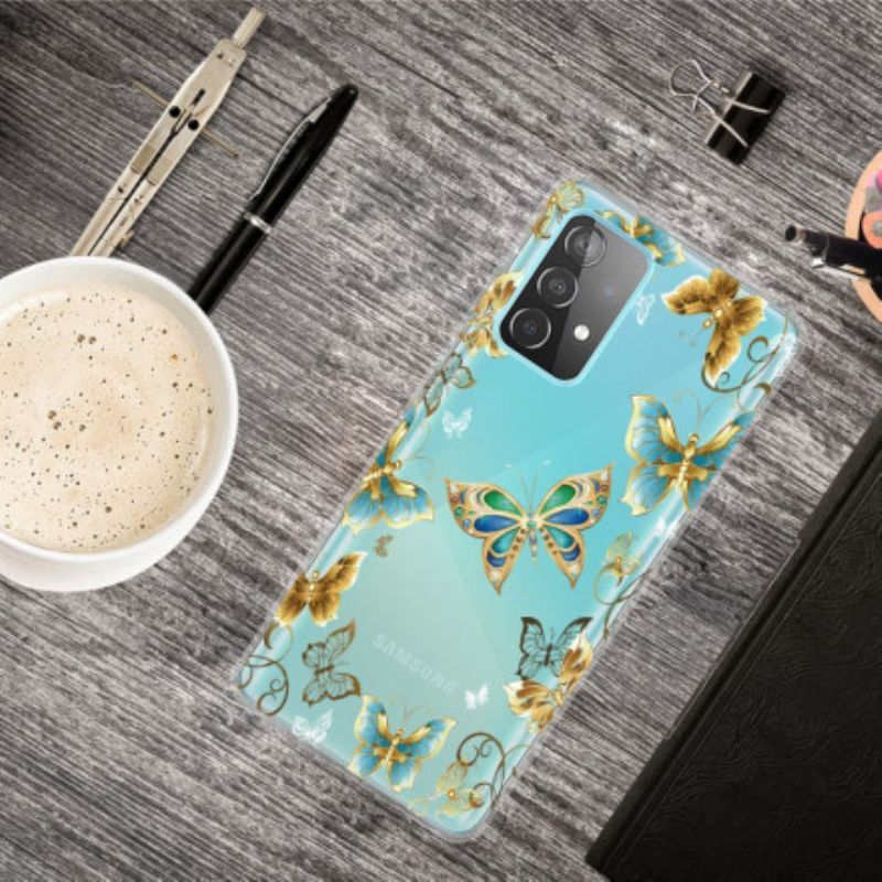 Kryt Na Samsung Galaxy A52 4G / A52 5G / A52s 5G Design Motýli