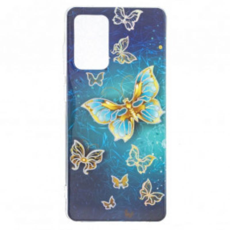 Kryt Na Samsung Galaxy A52 4G / A52 5G / A52s 5G Design Motýli