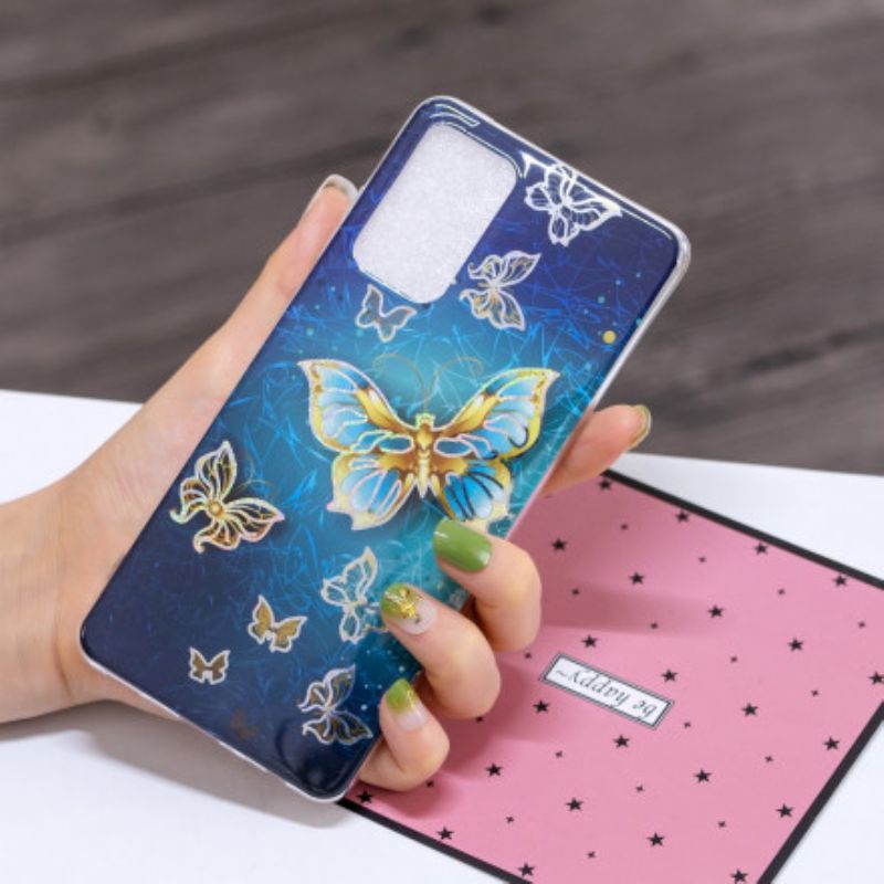 Kryt Na Samsung Galaxy A52 4G / A52 5G / A52s 5G Design Motýli
